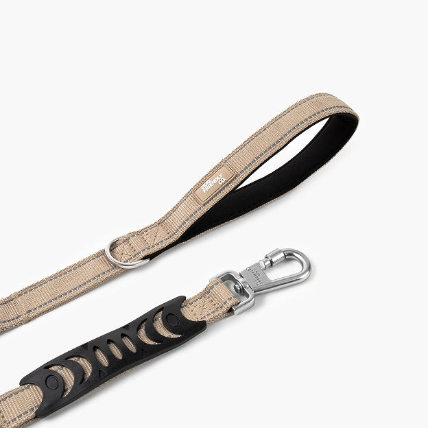 Bungee Dog Leash - Brown