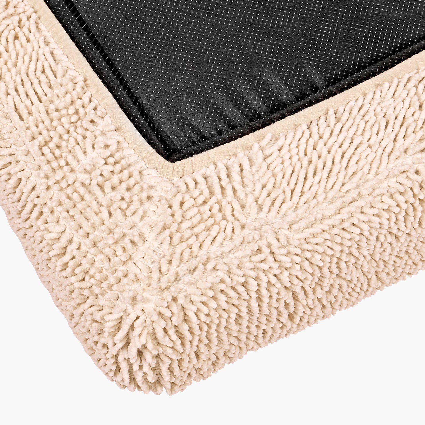 Plush Nap Easy Fit Dog Bed Cover - Cream