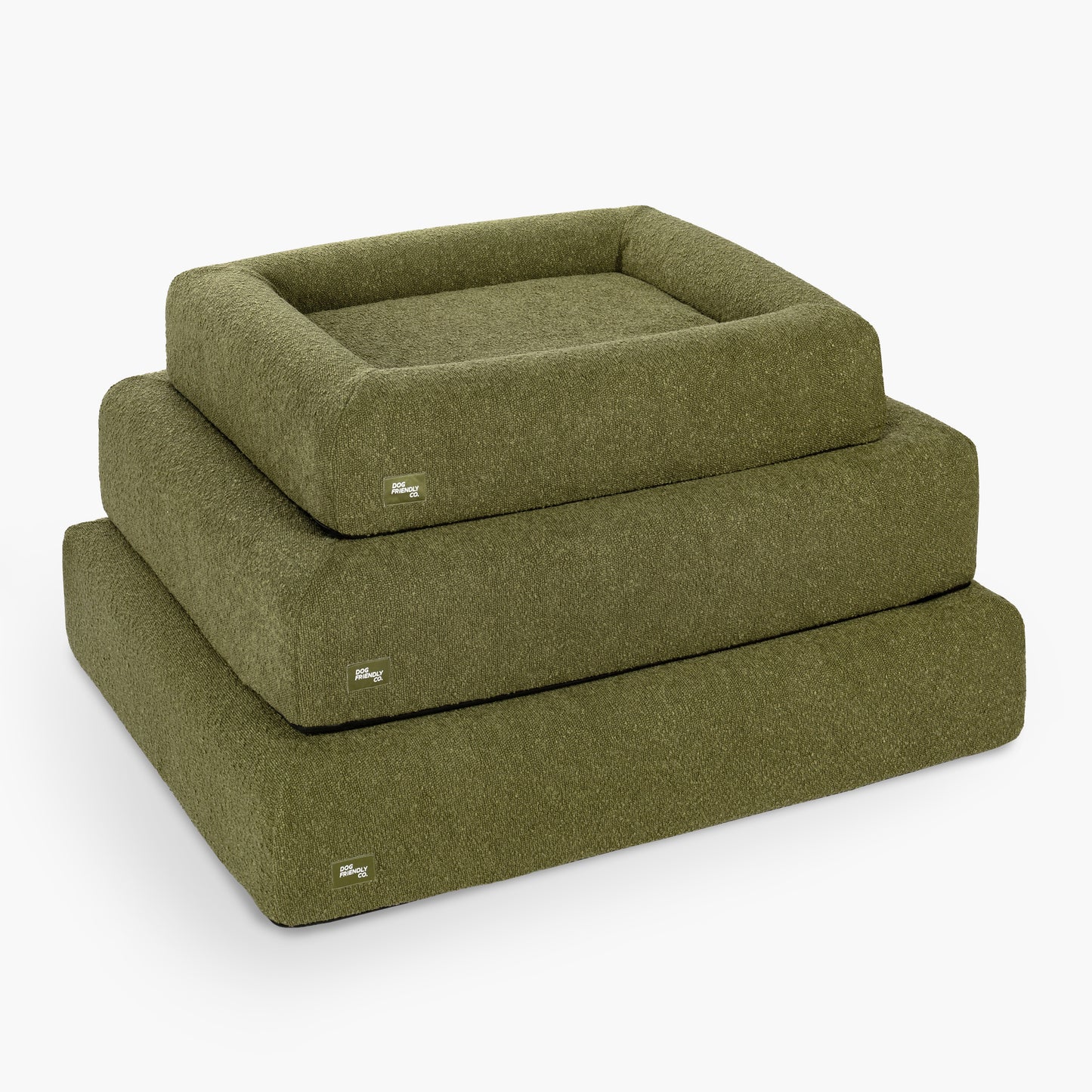 Replacement Cover - Green Bouclé