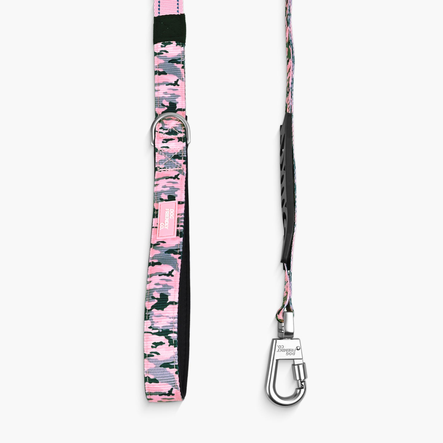 Bungee Dog Leash - Pink Camo