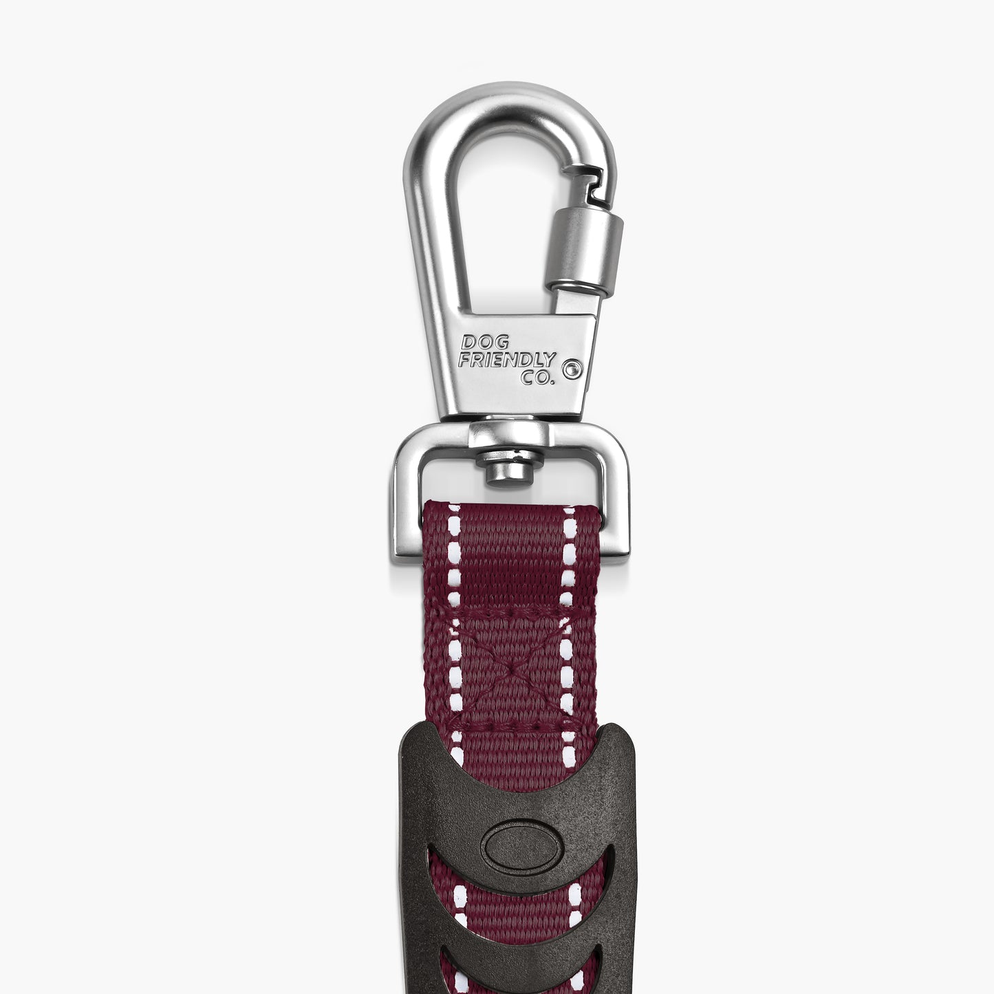 Bungee Dog Leash - Burgundy