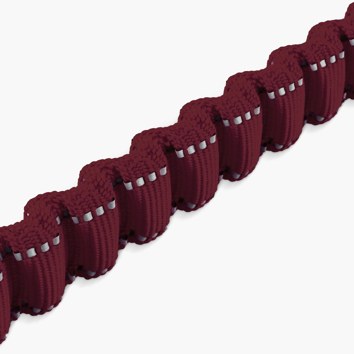 Bungee Dog Leash - Burgundy