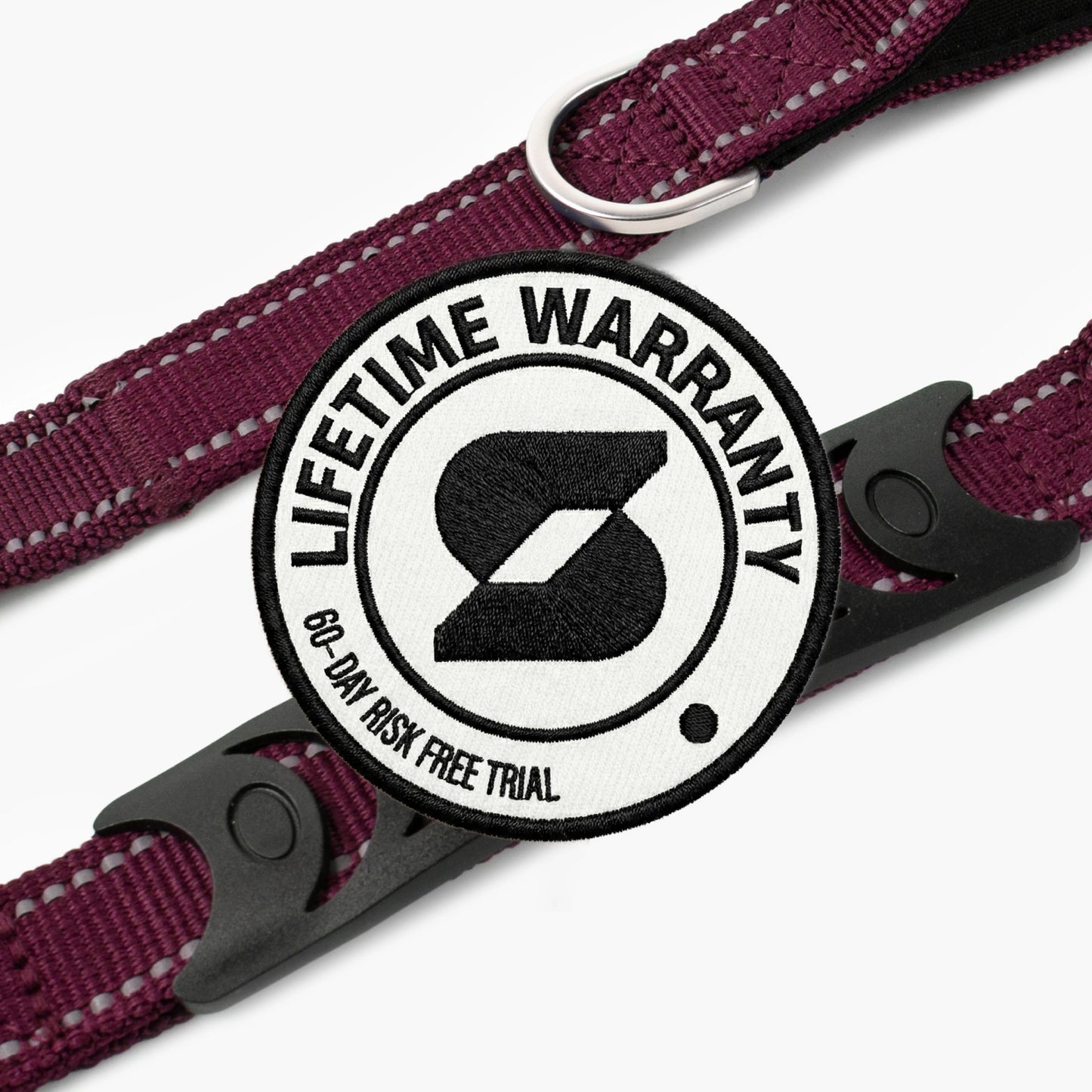 Classic Dog Leash - Burgundy
