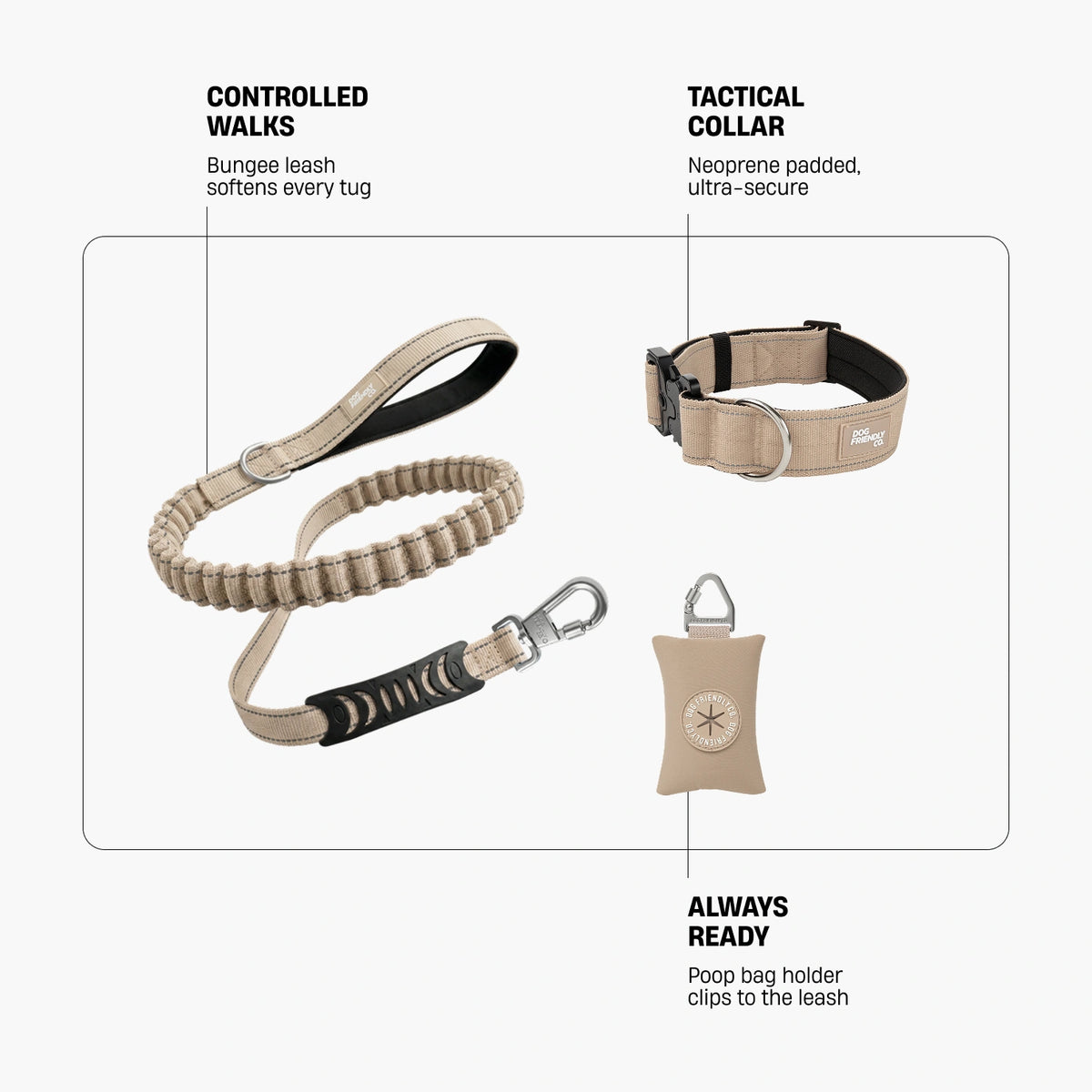 Collar Walk - Premium Brown