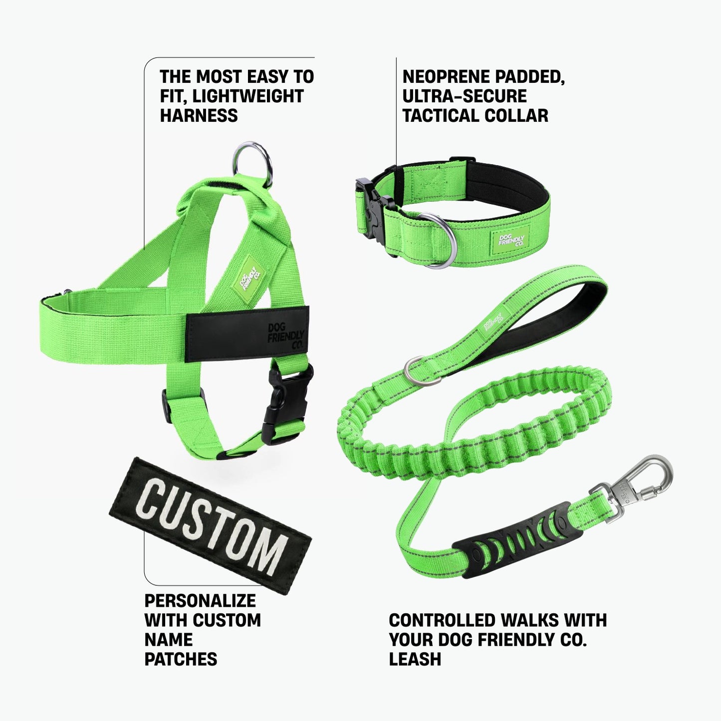Dog Lovers Pack - Neon Green