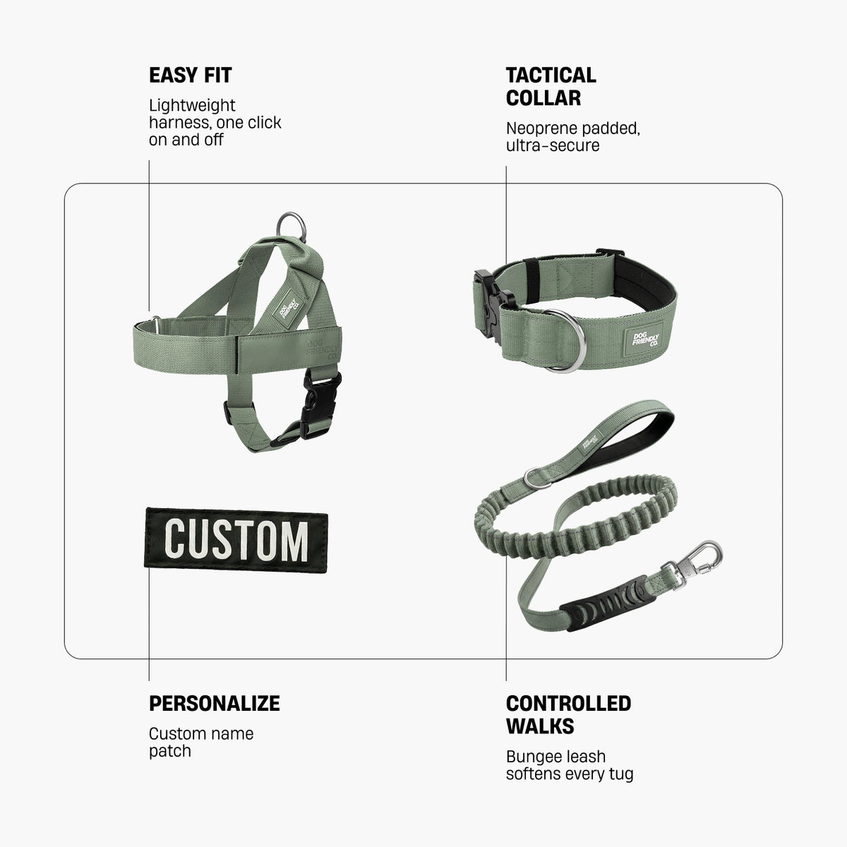 Dog Lovers Pack - Premium Khaki