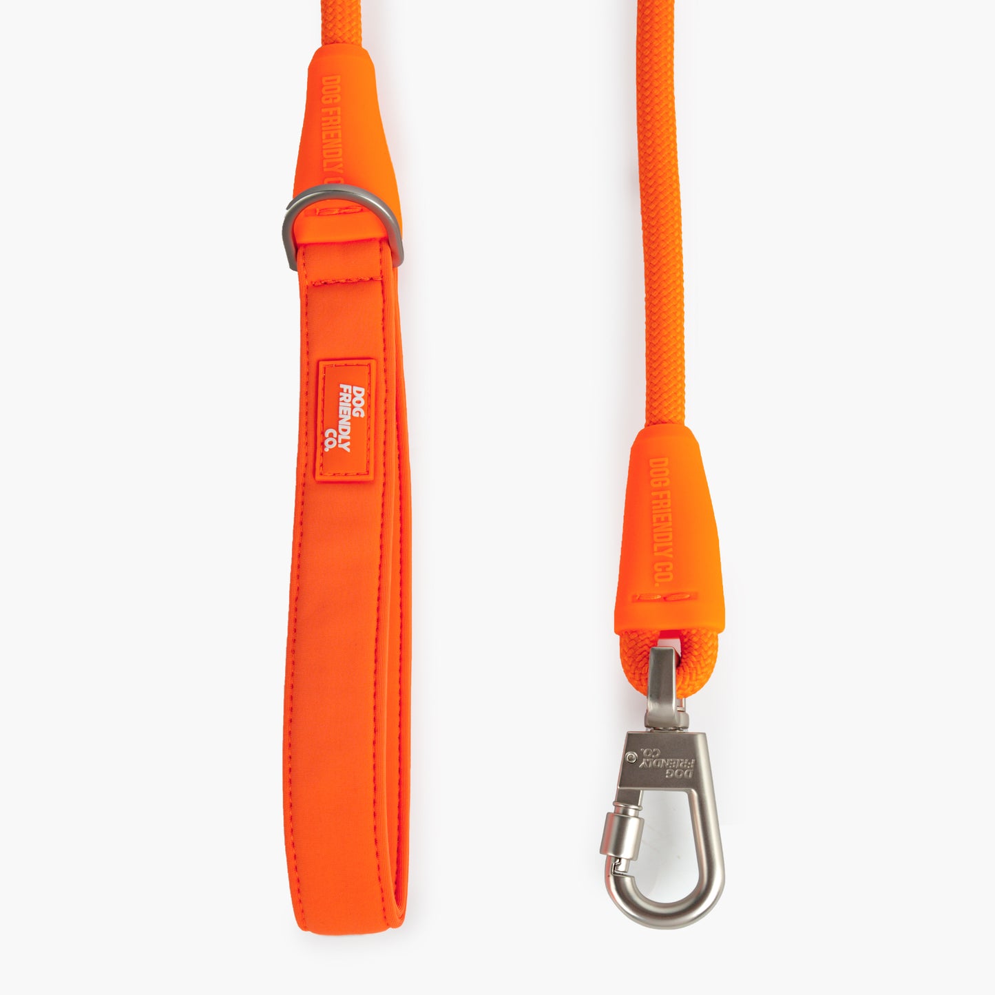 Rope Dog Leash - Hi-Vis Orange