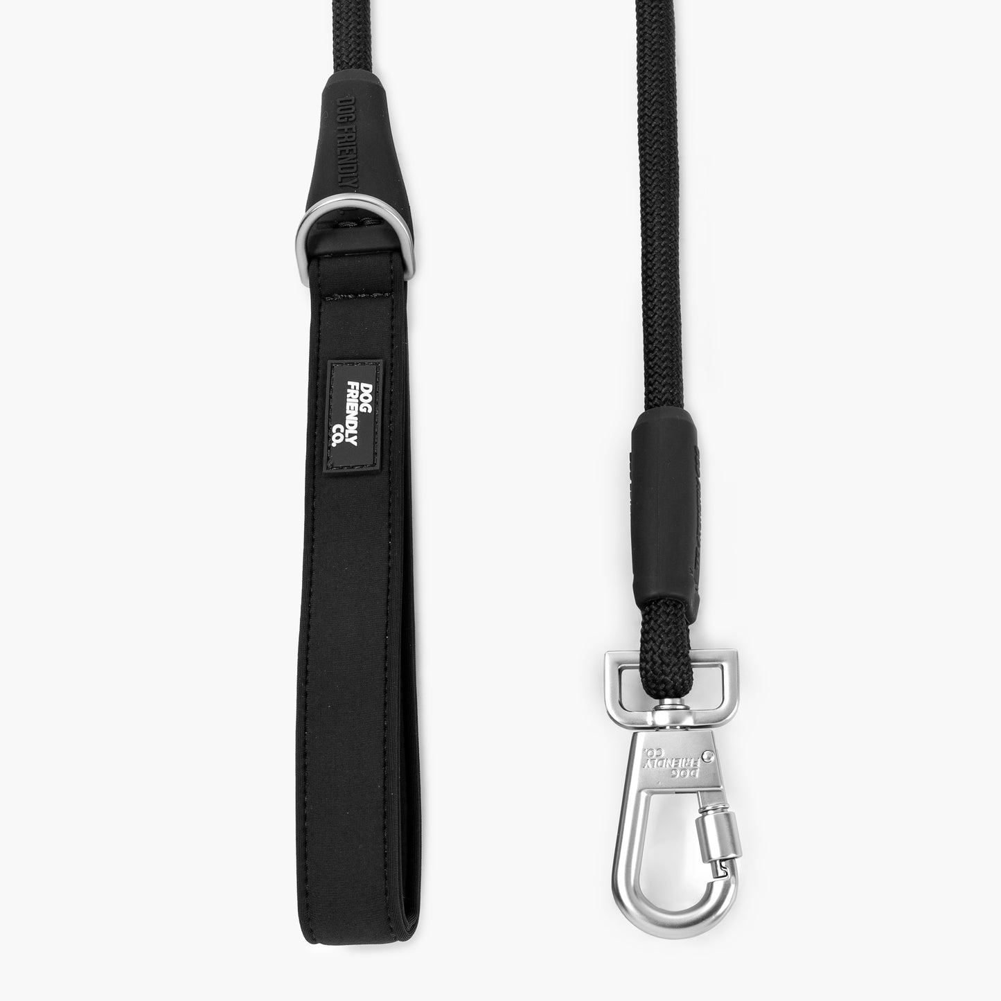 Rope Dog Leash - Black