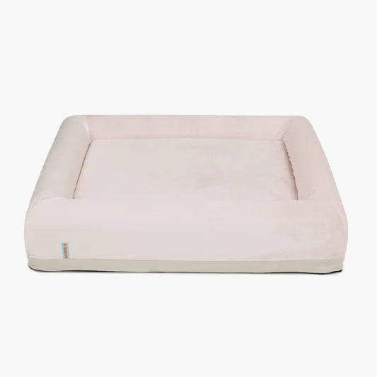 Premium Orthopedic Memory Foam Dog Bed - Pink (Small)