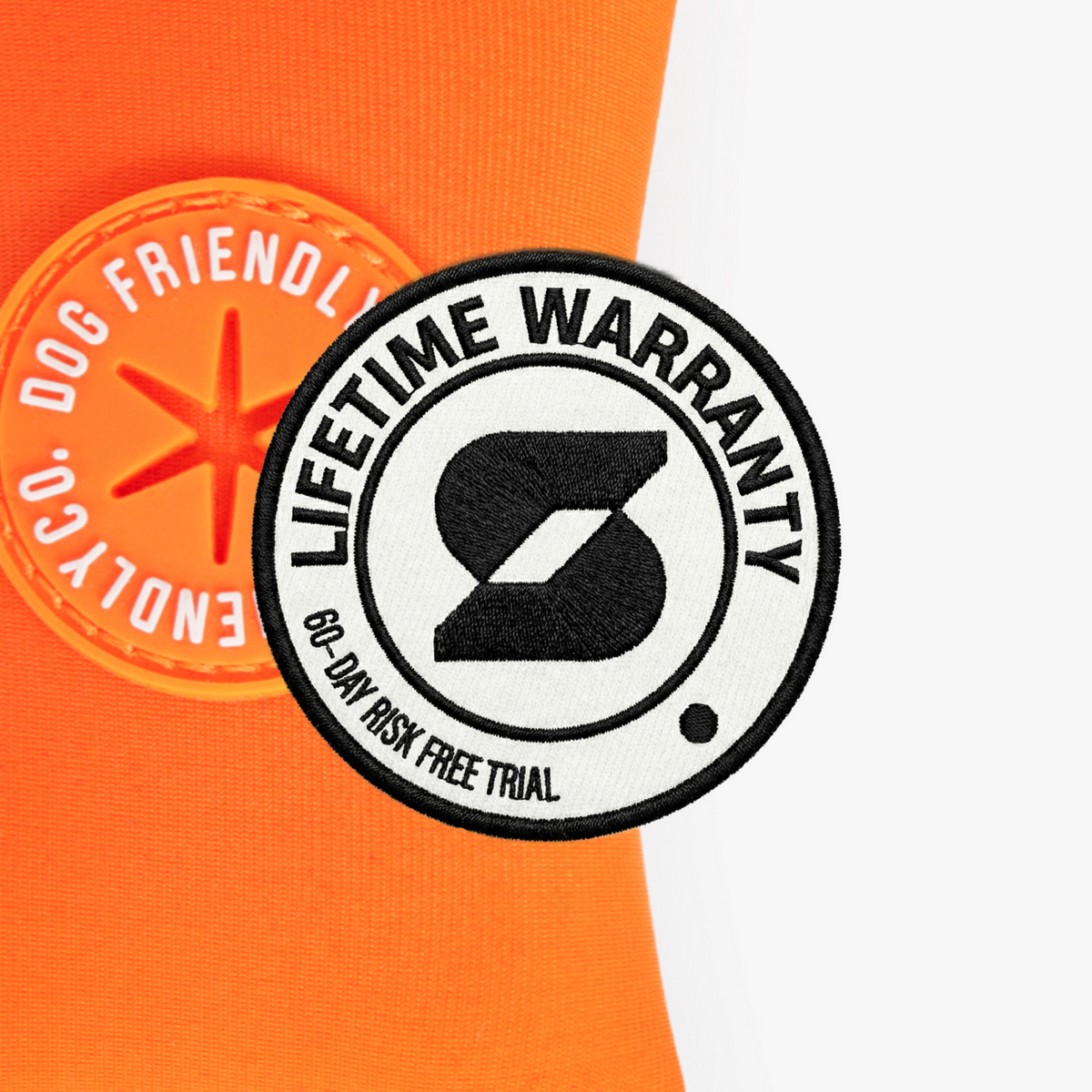 Dog Friendly Lifetime Warranty 60-Day Risk Free Trial.