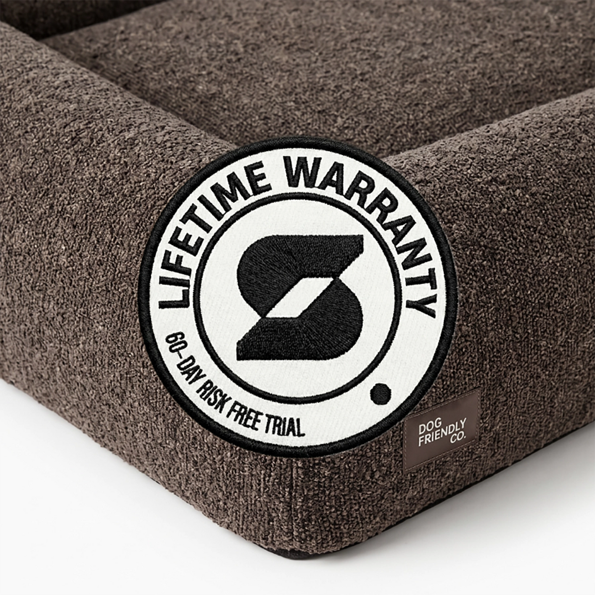 Dog Friendly Lifetime Warranty 60-Day Risk Free Trial.