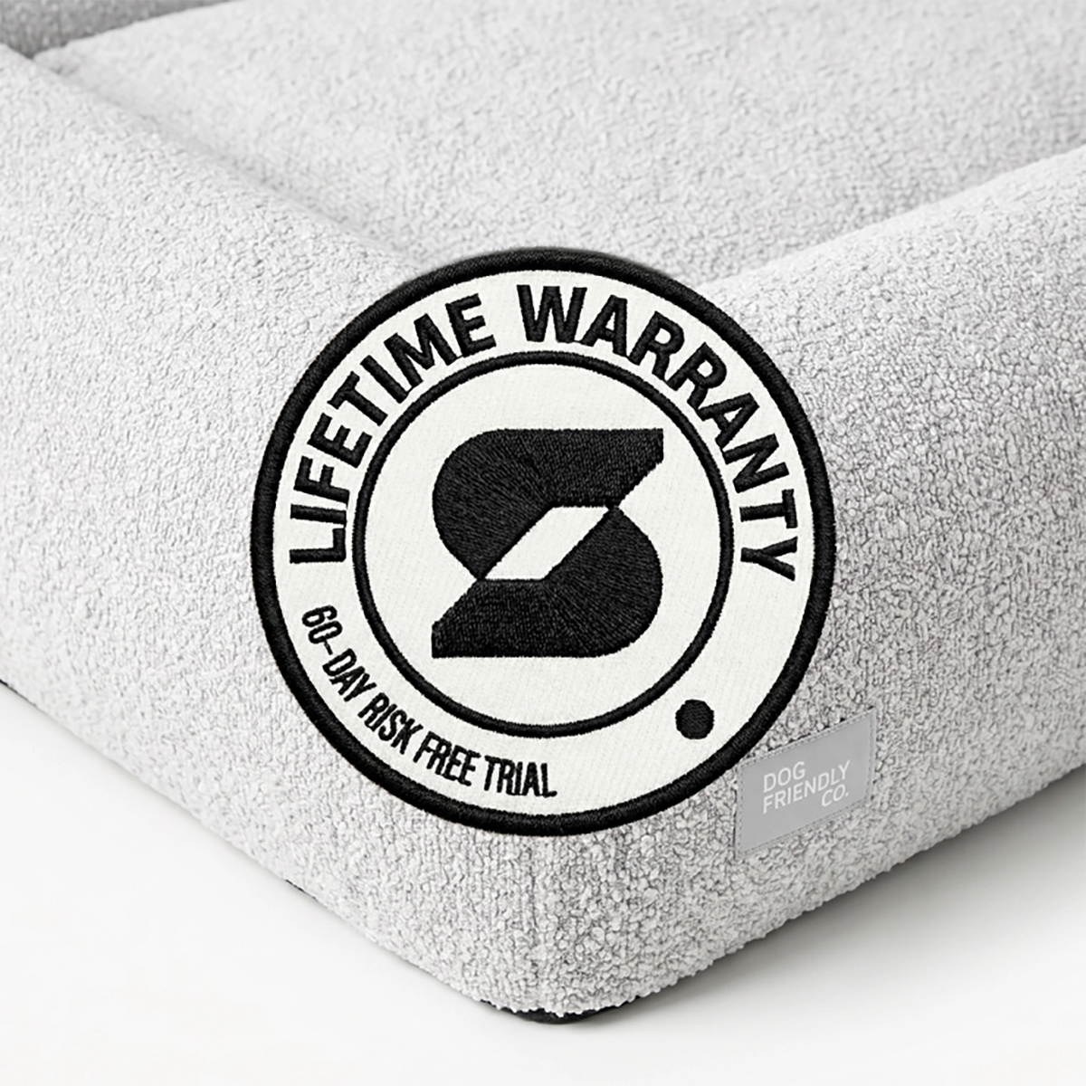 Dog Friendly Lifetime Warranty 60-Day Risk Free Trial.