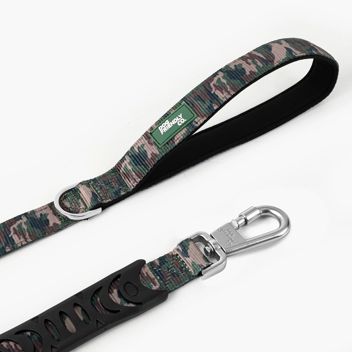 Short Trainer Dog Leash - Green Camo