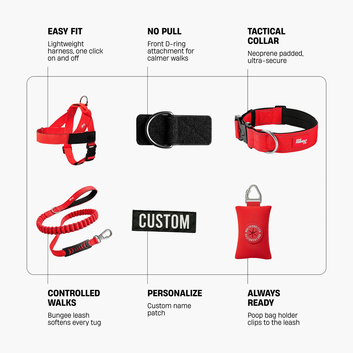 Ultimate No-Pull Bundle - Red