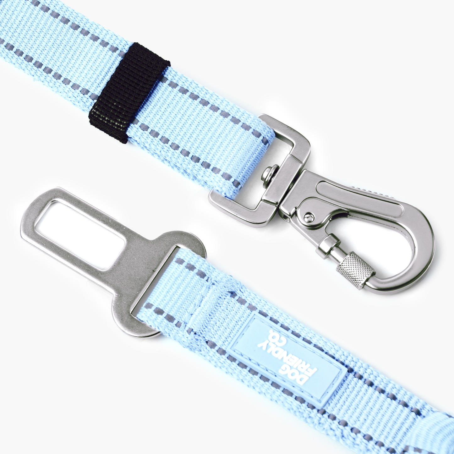 Dog Seat Belt - Sky Blue