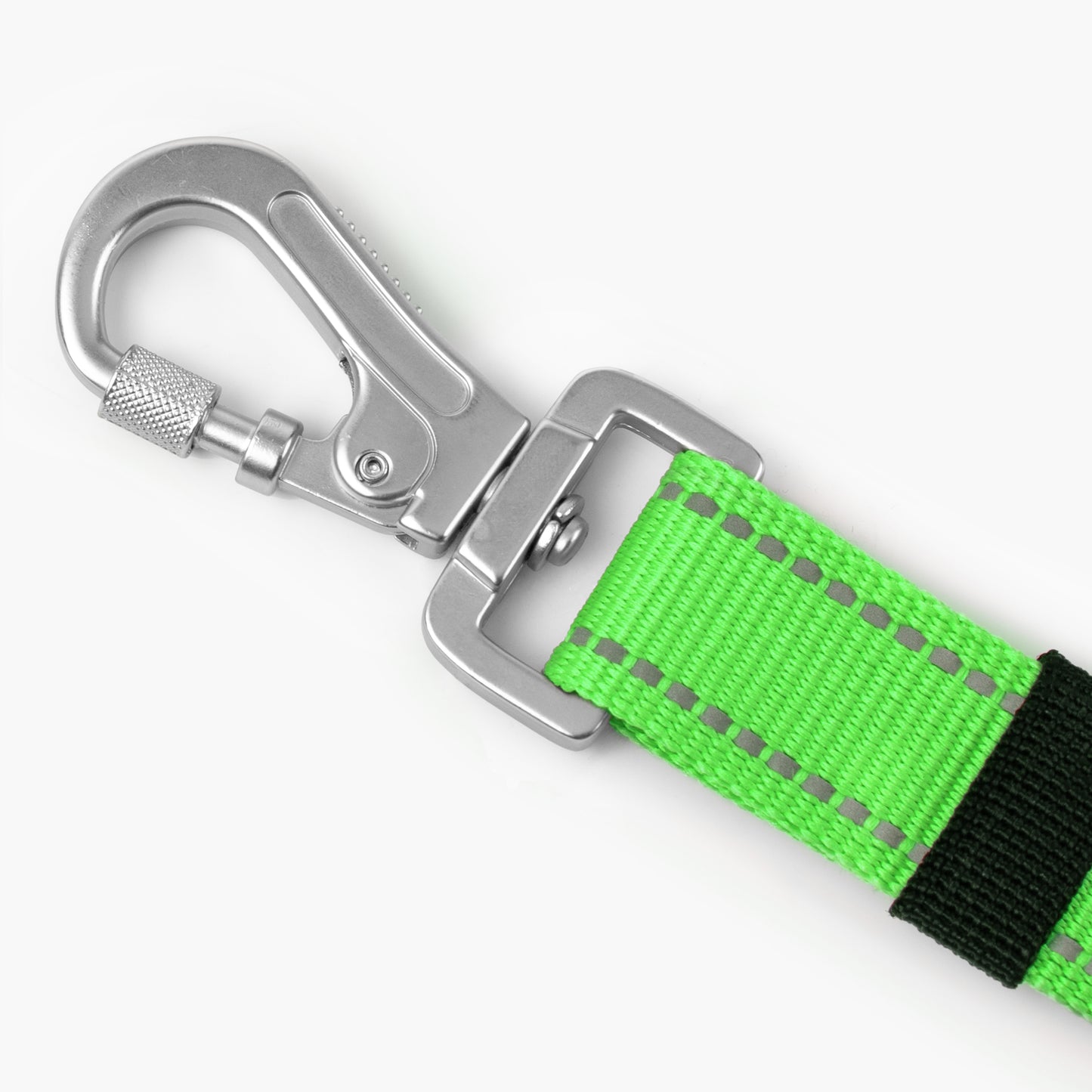 Dog Seat Belt - Neon Green